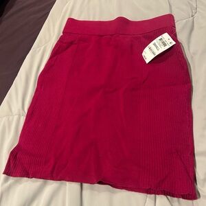 Bar III Vibrant Red Pencil Skirt